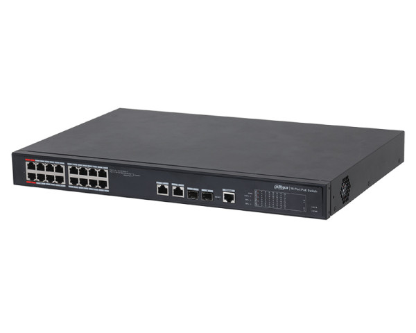 DAHUA PFS4218-16ET-240-V3 16port PoE switch  (LAN03112)