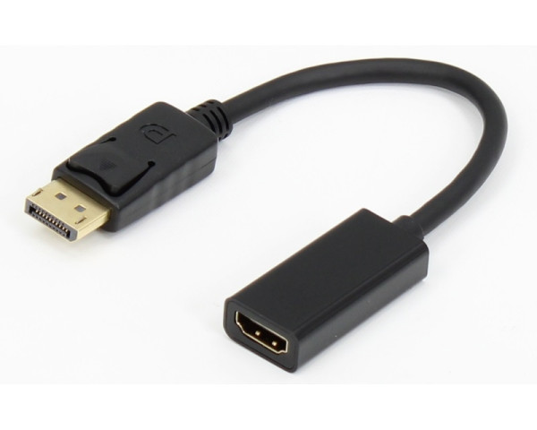 E-GREEN Adapter DisplayPort 1.4(M) - HDMI 2.0(F) kabl 20cm crni (OST05419)