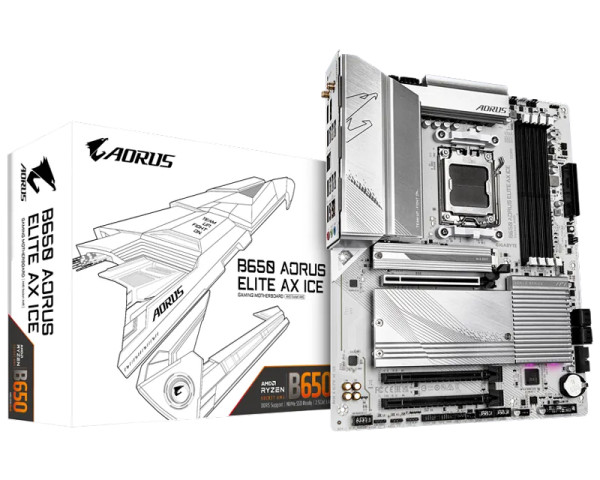 GIGABYTE B650 AORUS ELITE AX ICE rev. 1.x matična ploča (PLO03569)