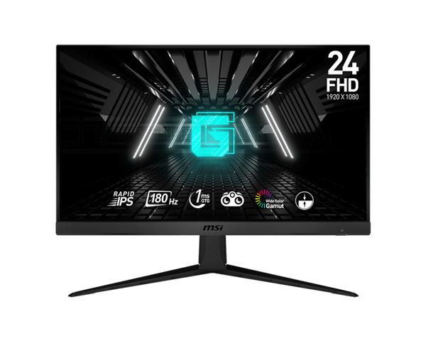 Monitor 24 MSI G2412F RAPID IPS 1MS 2xHDMI DP 180Hz FHD