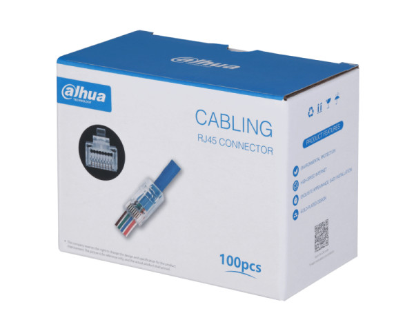 DAHUA_ PFM976-531-PT UTP CAT5E 15U inča Pass Through RJ45 Connector (SIG00961)