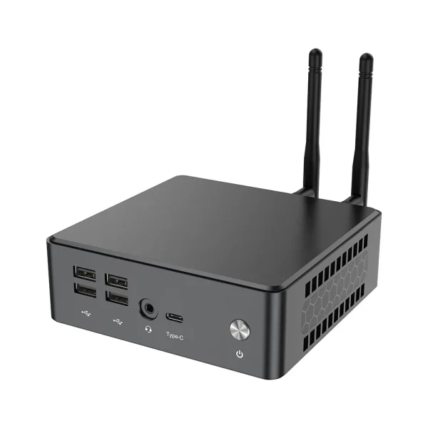Mini PC Zeus MPI12 Intel i7-12555U 10C 4.7 GHz DDR4 32GB M.2 1TB Win11Pro LAN Dual WiFi BT HDMI DP