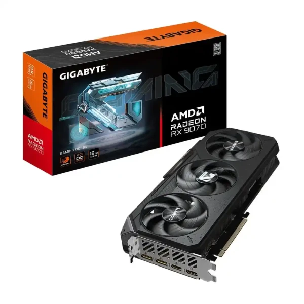 Grafička karta Gigabyte RX9070 GDDR6 16GB GV-R9070GAMING OC-16GD 192 bit 2xDP 2xHDMI