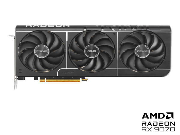 Grafiicke karte ASUS PRIME-RX9070-O16G AMD/16GB/GDDR/256bit/crna (PRIME-RX9070-O16G)