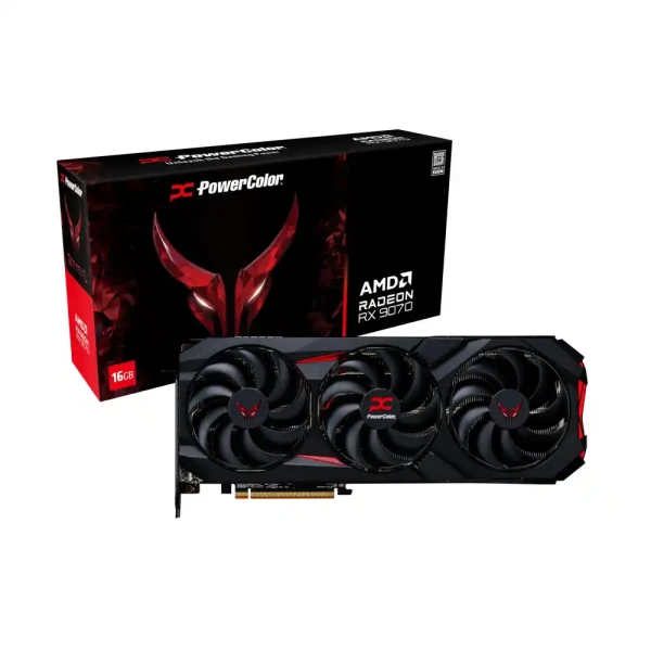 Grafička karta Power Color Red Devil RX9070 16G-E OC AMD 16GB GDDR6 256 bit