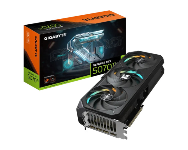 GIGABYTE nVidia GeForce RTX 5070 Ti GAMING 16GB 256bit GV-N507TGAMING-16GD rev. 1.0 grafička karta(VGA03065)