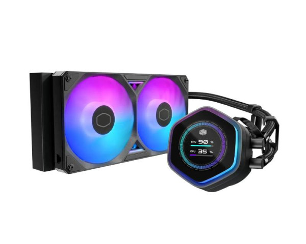 COOLER MASTER MasterLiquid ML 240 Atmos II LCD ARGB vodeno hlađenje crno (MLX-D24M-A25SZ-L1) (CPU01779)