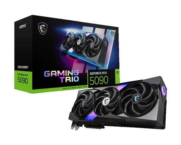 VGA MSI RTX 5090 32G GAMING TRIO OC