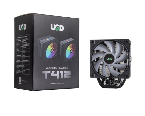 UGD T412S Procesorki kuler T412S Single (CPU01803)