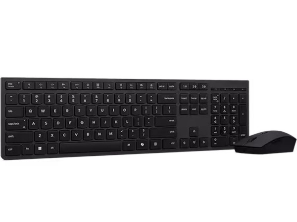 Lenovo Professional Wireless Rechargeable Keyboard and Mouse Combo AI - US English (4X31R64316)