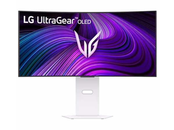 Monitor LG 34GX90SA-W 34''/OLED,21:9,zakrivljen/3440x1440/240Hz/0,03ms GtG/HDMIx2,DP,USB type C/bela (34GX90SA-W.AEU)