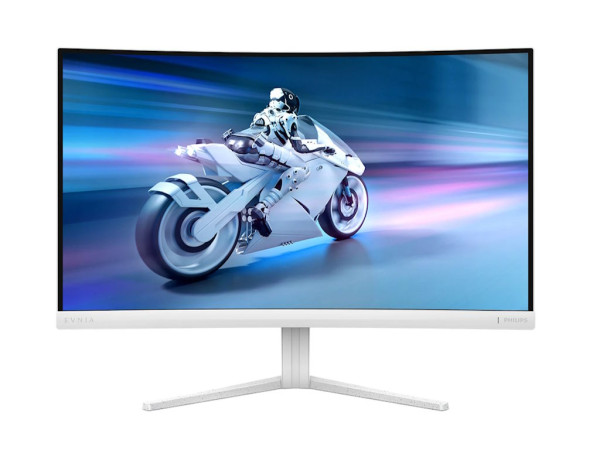 Monitor PHILIPS 27M2C5201L/00 27''/VA,zakrivljen/1920X1080/180Hz/1ms GtG/HDMIx2,DP/VESA/bela (27M2C5201L/00)