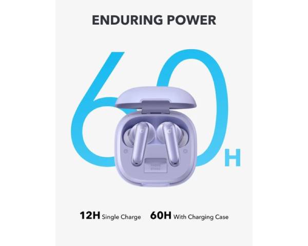 ANKER Soundcore P40i TWS BT bubice sa mikrofonom ljubičaste (ZVU03598)