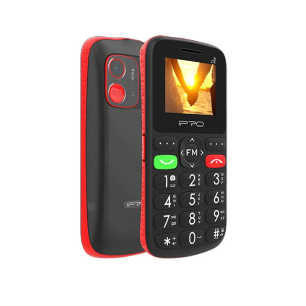 Mobilni telefon IPRO Senior III F189 1.8 DS 32MB/32MB crno-crveni