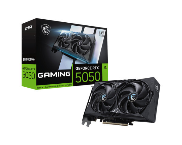 SVGA MSI RTX 5050 Gaming OC 8GB, V538-001R