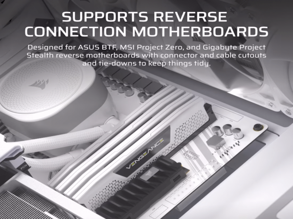 Kucište CORSAIR FRAME 4000D RS Mid-Tower/ATX/kaljeno staklo/bez napajanja/bela (CC-9011313-WW)