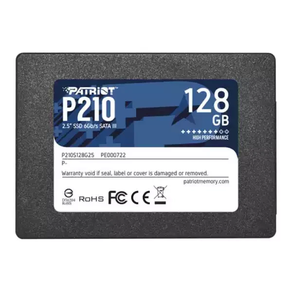 SSD 2.5 SATA3 128GB Patriot P210 450MBs 430MBs P210S128G25