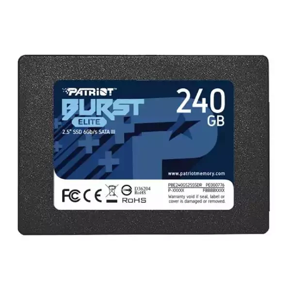 SSD 2.5 SATA3 6Gb s 240GB Patriot Burst Elite 450MBs 320MBs PBE240GS25SSDR