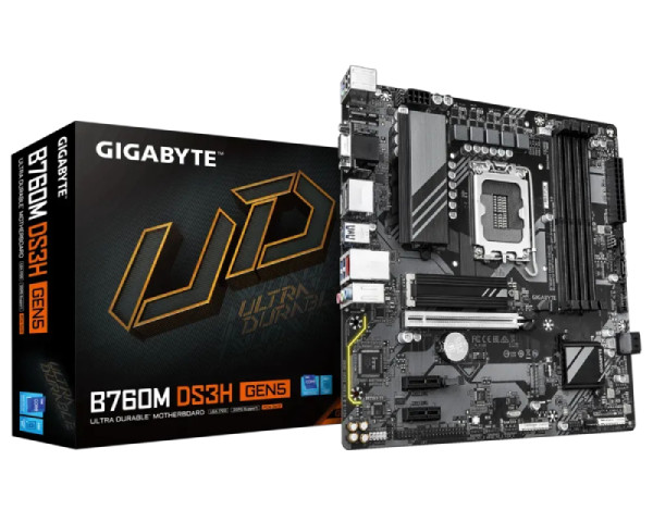 GIGABYTE B760M DS3H GEN5  rev. 1.0 matična ploča(PLO03800)