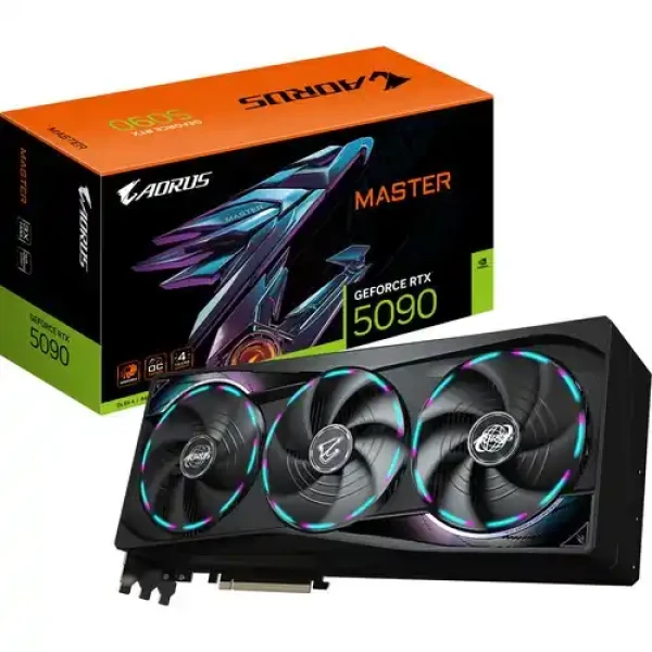 GIGABYTE AORUS GeForce RTX 5090 MASTER 32GB GV-N5090AORUS M-32GD