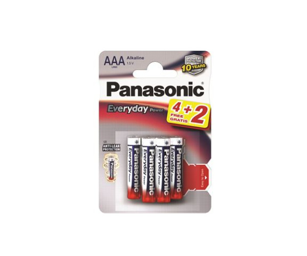 PANASONIC baterije LR03EPS 6BP -AAA 6kom Alkaline Everyday Power