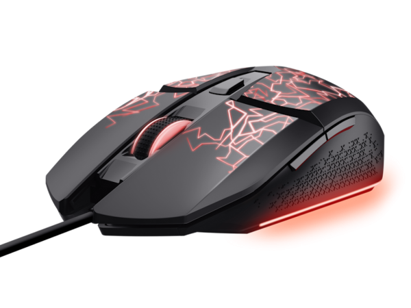 Miš TRUST GXT113 FELOX LED GAMING/crna (25749)