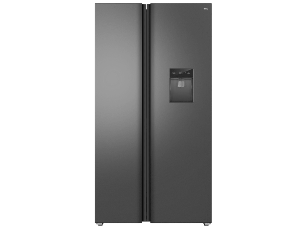 Frižider TCL RP631SSE1/samostojeci/kombinovani/SbS/Total No Frost/E/631L/176,8x92x73,5cm/siva (RP631SSE1)
