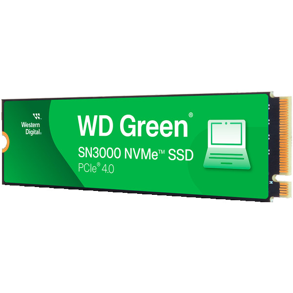 SSD WD Green SN3000 NVMe (M.2 2280, 2TB, PCIe Gen4x4) BULK PACK (216 UNITS) ( WDS200T4G0E-00CPS0 ) 