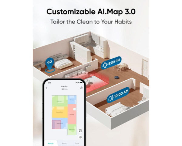 ANKER Eufy Omni X10 Pro MopMaster Robot Usisivač sa bazom beli (APA02495)