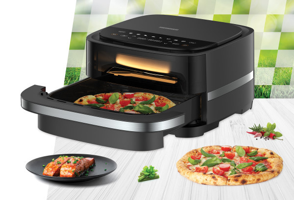 Friteza Air Fryer i Pizza Easy fry  HEINNER HPAF-B4DC22BK