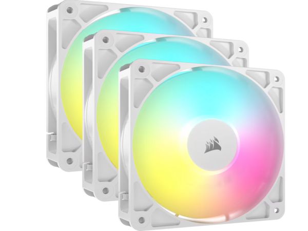 Ventilator CORSAIR RS120 ARGB/ 120mm ARGB Fan/Triple Pack/bela (CO-9050185-WW)