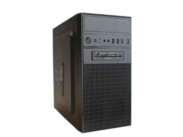 Kucište ZEUS V17- USBC Midi Tower/ATX/Micro-ATX/600 W/crna (V17-500W)