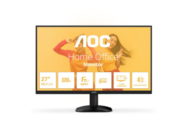 Monitor AOC 27B35HM 27''/VA/1920x1080/100Hz/4ms GtG/VGA,HDMI/adaptive sync/VESA/crna (27B35HM)