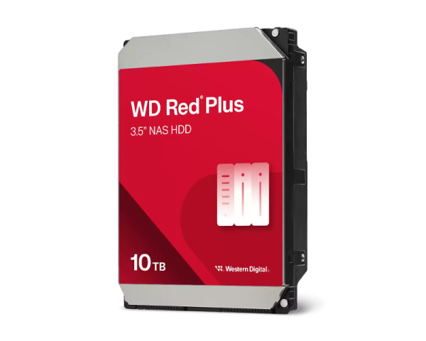 WD 10TB 3.5 inča SATA III 512MB 7200rpm WD100EFGX Red Plus hard disk(HDD04402)