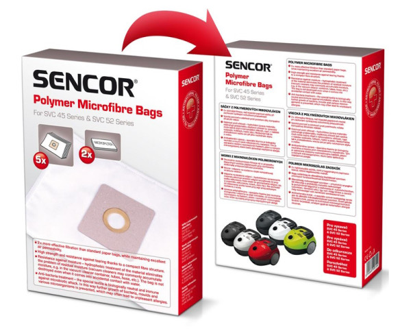 SENCOR SVC 45 52 MICRO FIBER kese za usisivač (APA01847)