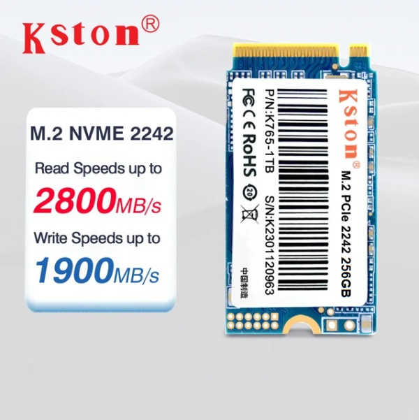 SSD 256GB KSTON NVMe 2242
