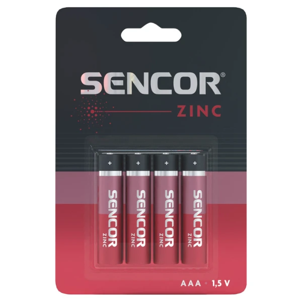 Baterija Sencor R03 AAA 4BP Cink Karbon 4 1