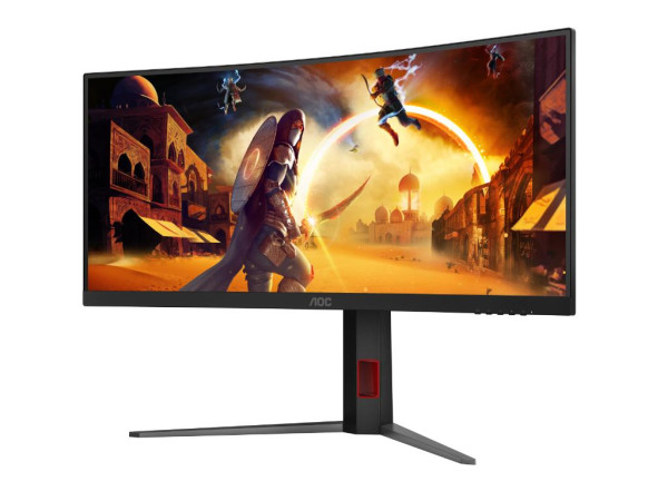 Monitor AOC CU34G4 34''/VA, zakrivljen/3440X1440/180/0,5 ms MPRT/HDMIX2,DP/Adaptive Sync/VESA/crna (CU34G4)