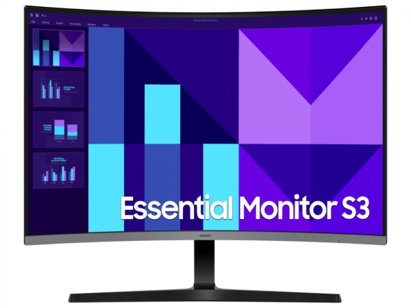 Monitor SAMSUNG LS32D396GAUXEN 32''/VA,zakrivljen/1920x1080/100Hz/4ms GtG/HDMI,VGA/VESA/zvucnici/crna (LS32D396GAUXEN)