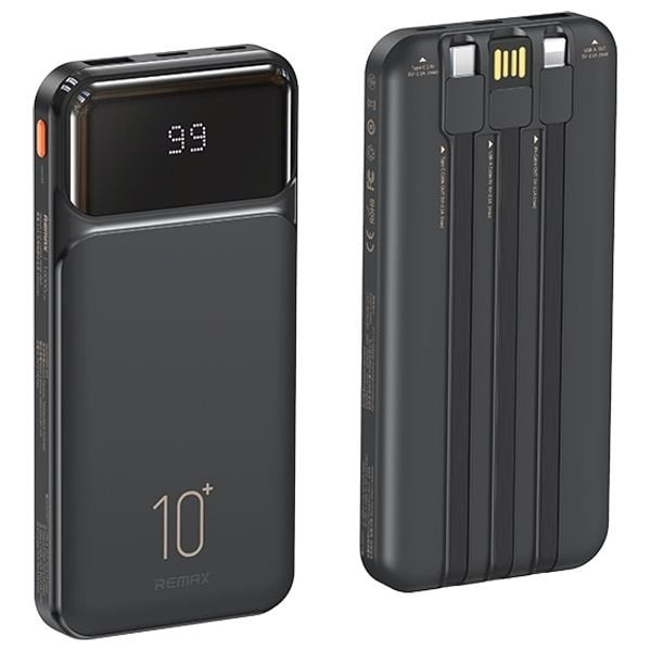 REMAX  RPP-683 -  2.1A Cabled Power Bank 10000mAh  10000mAh