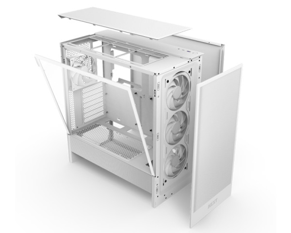 NZXT H5 Flow RGB compact kućište belo (CC-H52RW-SA) (CAS02658)