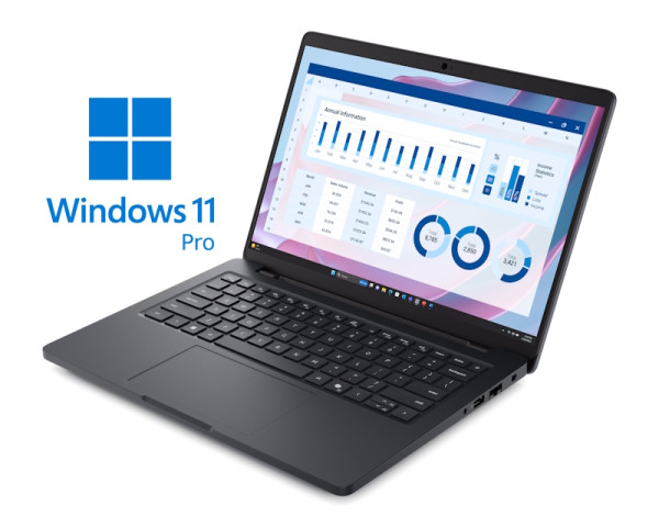 DELL Pro Max 14 14 inch FHD+ 300nits AMD Ryzen AI 7 Pro 350 16GB 512GB SSD Backlit FP Win11Pro 3yr ProSupport laptop (NOT25901)