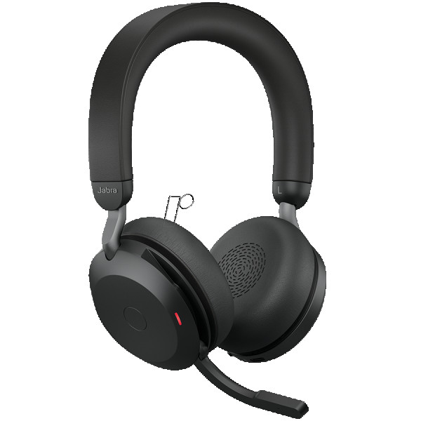 JABRA EVOLVE2 75, Link380c MS Stereo Black, EVOLVE2 75 headset Black MS, Link 380 BT adapter USB-C MS,1.2m USB-C to USB-C cable, carry pouc