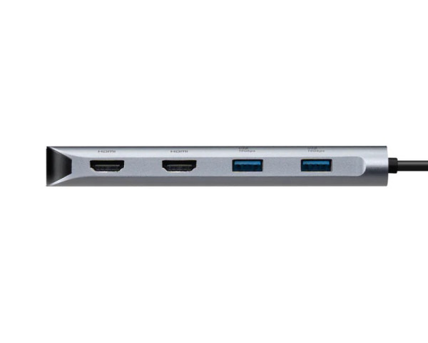 TARGUS USB-C Dual HDMI 4K Docking Station (DOCK427GL) (KON00434)