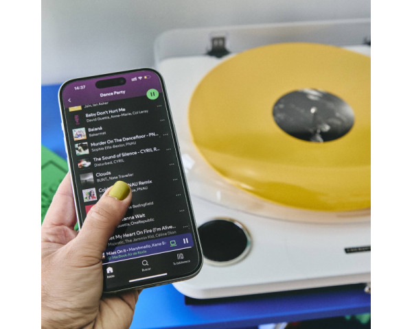 ENERGY SISTEM WhiteSpin Gramofon (M45978) (AVU00613)