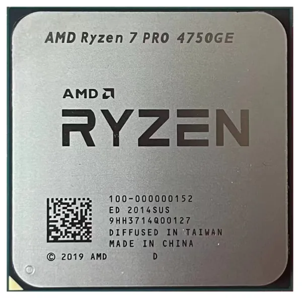 CPU AM4 AMD Ryzen 7 PRO 4750GE, 8C 16T, 4.30GHz 100-000000152 tray