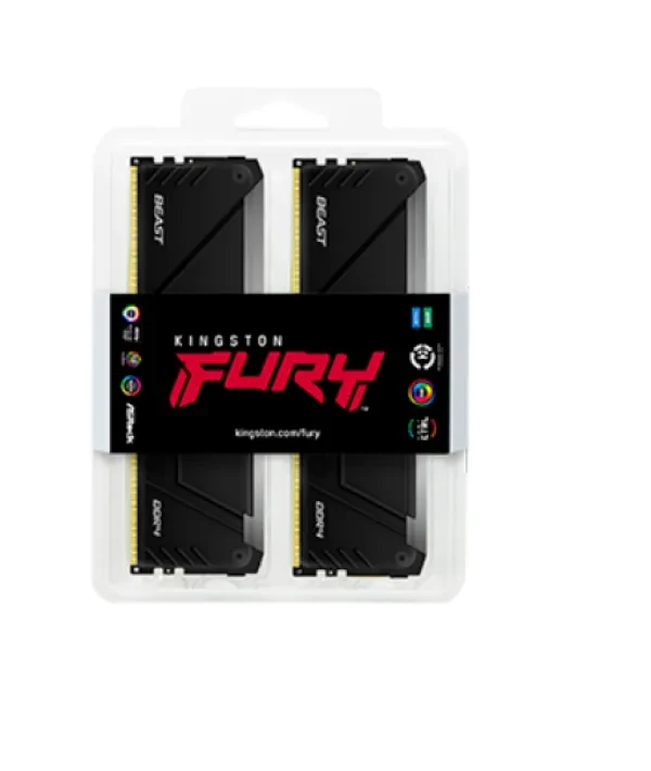 RAM KINGSTON 16GB (2x8GB) DDR4 3200MHz Fury Renegade KF432C16RB2K2 16