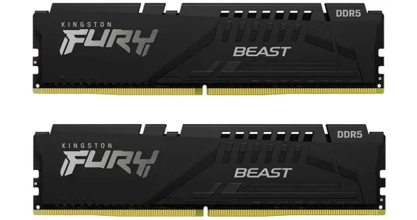 RAM DIMM DDR5 32GB (2x16GB) 6400MT s Kingston Fury Beast Expo KF564C32BBEK2-32