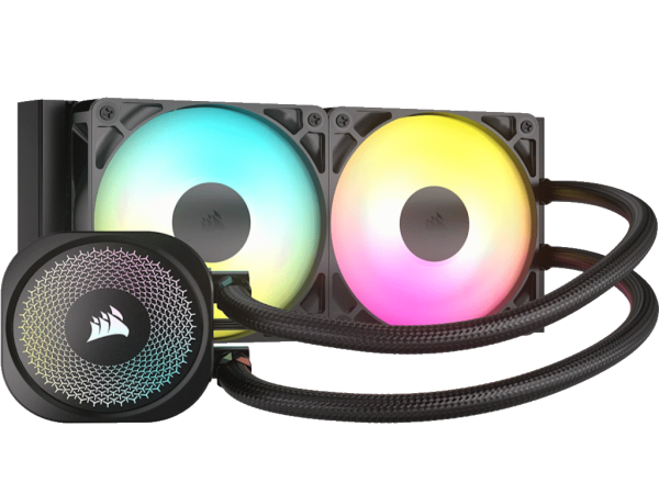 Kuler za CPU CORSAIR NAUTILUS 240 ARGB/240mm/vodeno hladenje/crna (CW-9060092-WW)