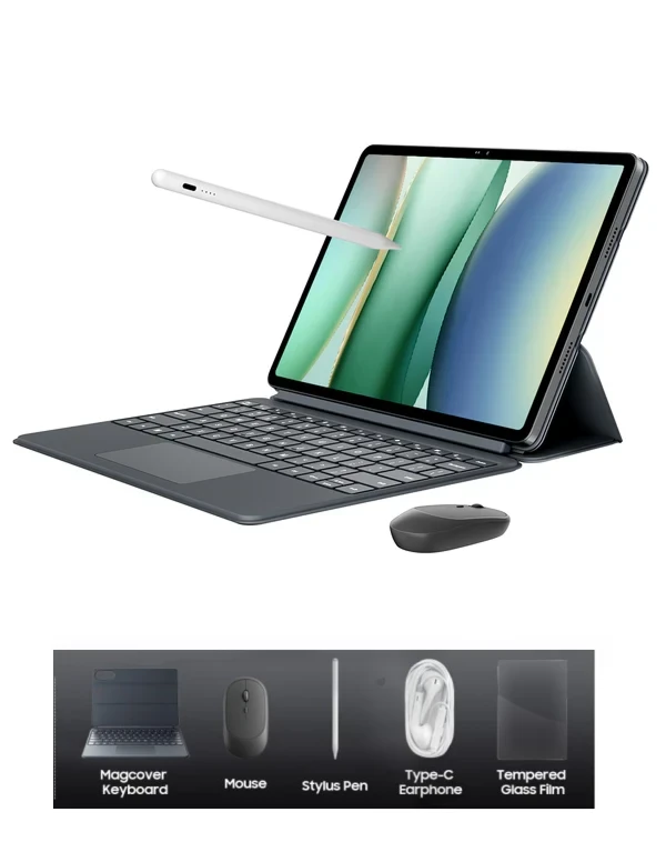 Tablet 12.2 Blackview MEGA 12 LTE 5G 1600x2400 IPS 120Hz 12GB 256GB 13MP-50MP FPR Android 16 Gray